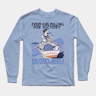 Victory poster, recruiting women Long Sleeve T-Shirt